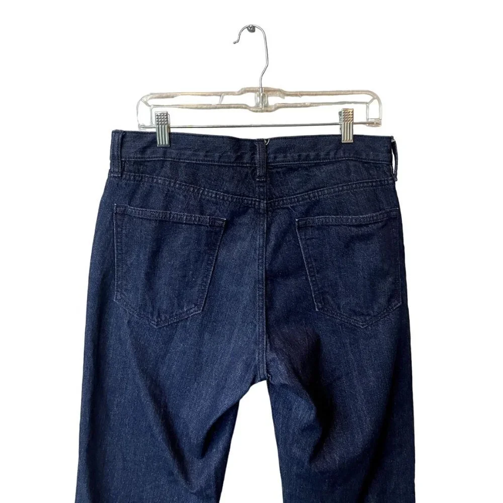 Banana Republic Mens Jeans Organic Cotton 31X32 Dark Wash Blue‎ Denim